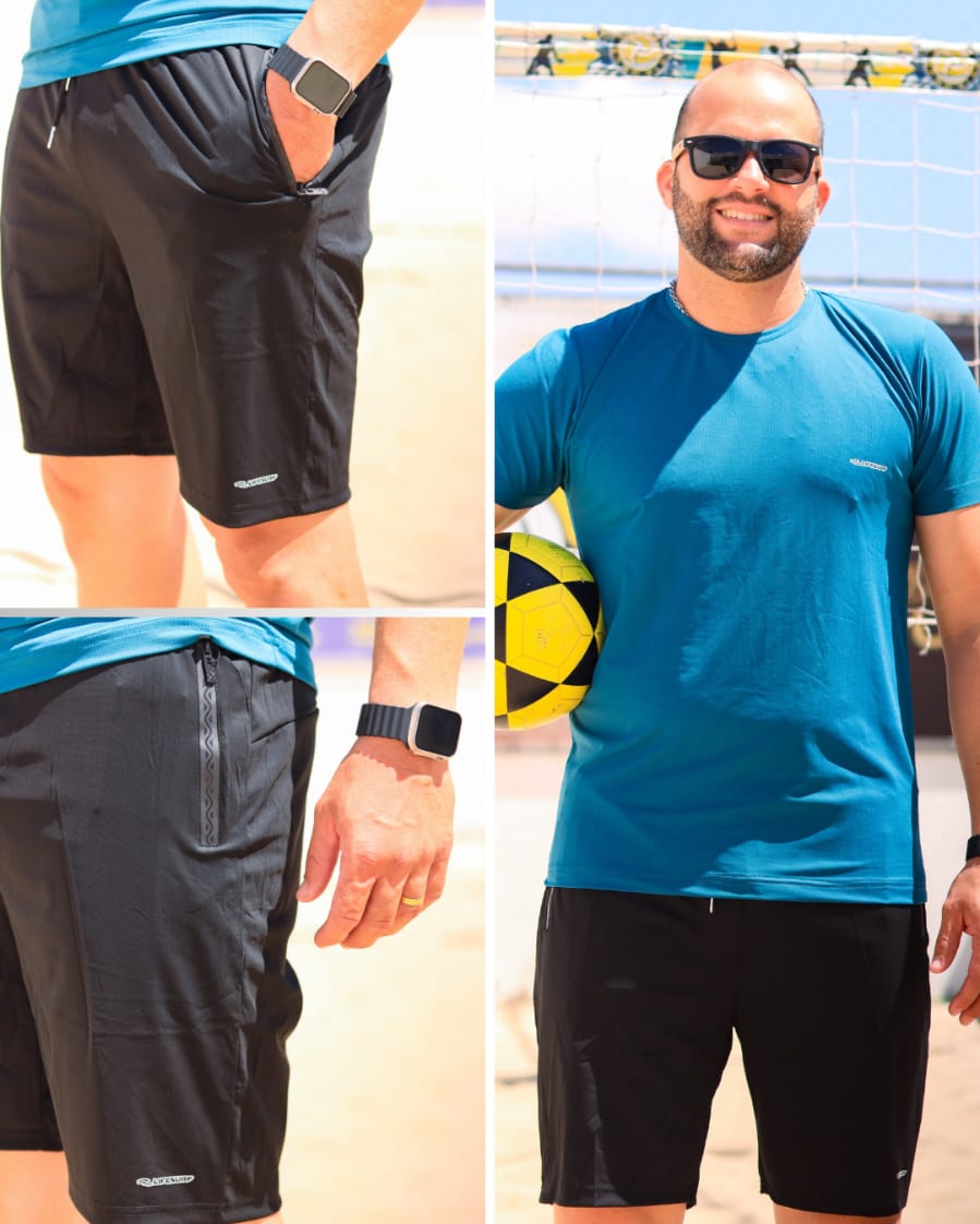 Short com elastano